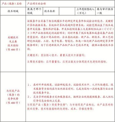 上年度高新技術產品收入情況分析及技術服務展望